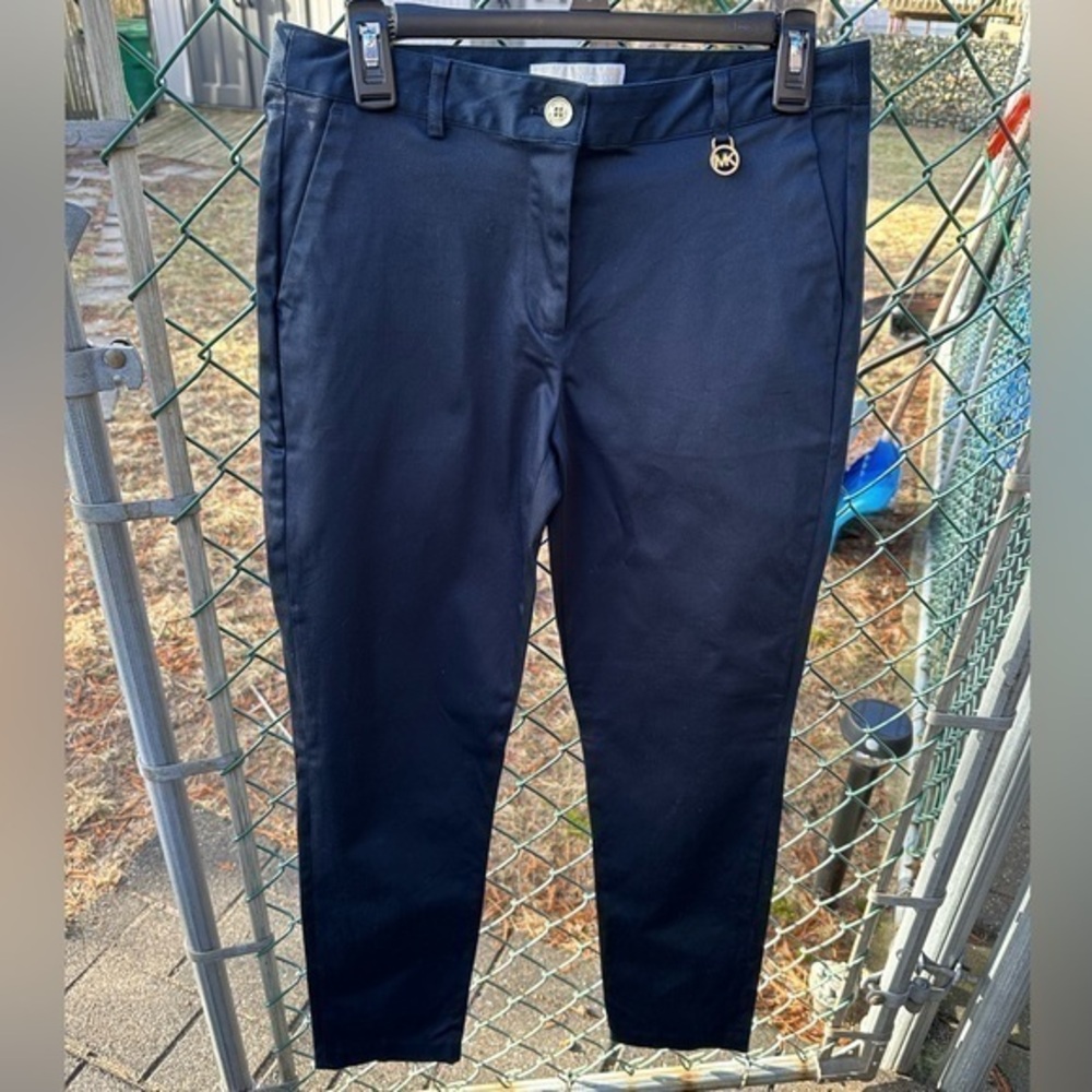 MICHAEL Michael Kors Women’s Navy‎ Ankle Pant Trousers (Size 4)